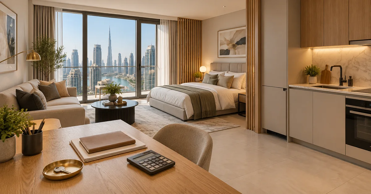 Studio for Rent in Dubai: A Real Monthly Budget by Area